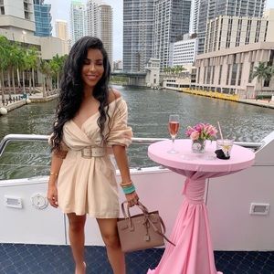 Dress Nude with belt